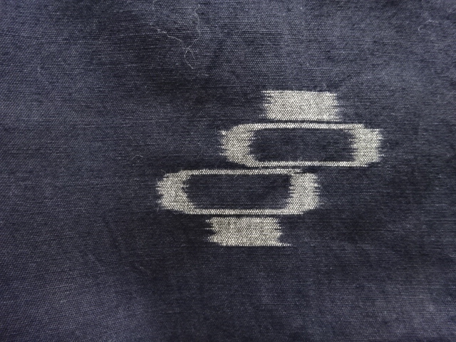  アンティーク　本場琉球絣単衣着物(材料)